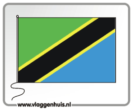 Tafelvlag Tanzania 10x15 cm