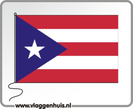 Tafelvlag Porto Rico 10x15 cm