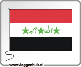 Tafelvlag Irak 10x15 cm