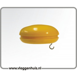 Knop geel 30 mm