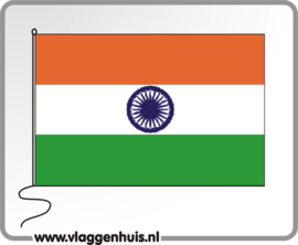 Tafelvlag India 10x15 cm