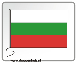 Tafelvlag Bulgarije 10x15 cm