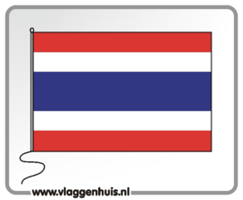 Tafelvlag Thailand 10x15 cm