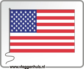 Tafelvlag USA/VS/Amerika 10x15 cm