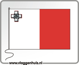 Tafelvlag Malta 10x15 cm