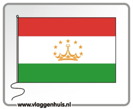 Tafelvlag Tadzjikistan 10x15 cm