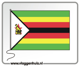 Tafelvlag Zimbabwe 10x15 cm