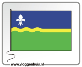 Tafelvlag Flevoland 10x15 cm