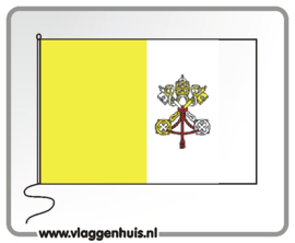 Tafelvlag Vaticaan 10x15 cm