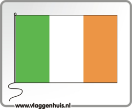 Tafelvlag Ierland 10x15 cm