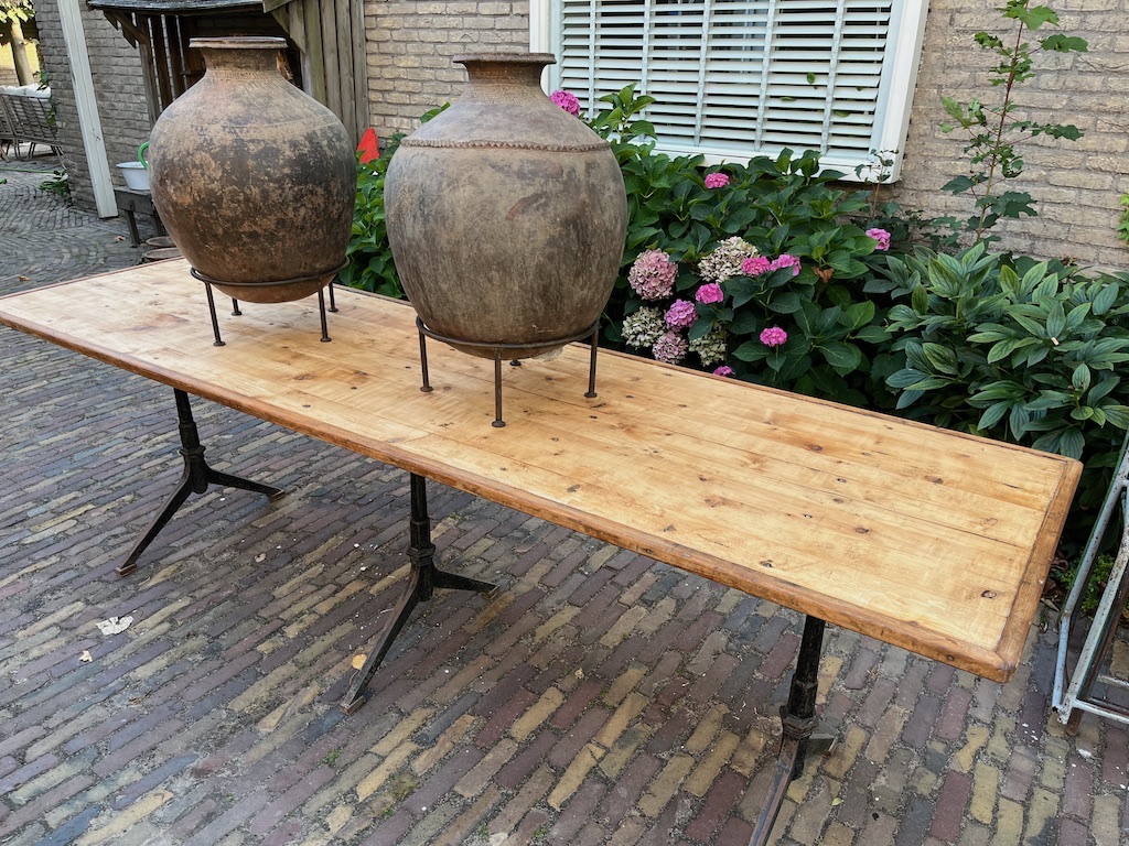 Unieke Antieke Wijn Kruiken afkomstig uit India