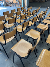 Industriele/Vintage Stoelen/Schoolstoelen als Nieuw
