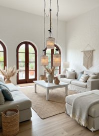 Nieuwe Ibiza/Boho lampen zeer unieke exemplaren