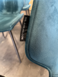 Stoelen Arend, type Iris Velvet Staalblauw