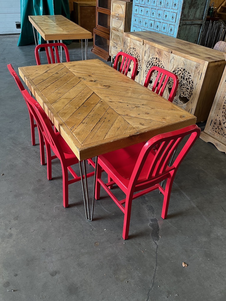 Industriele Tafel 140 cm lang en 80 cm breed