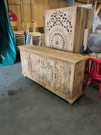Uniek Nieuw Dressoir IBiza/Boho met de hand uitgesneden