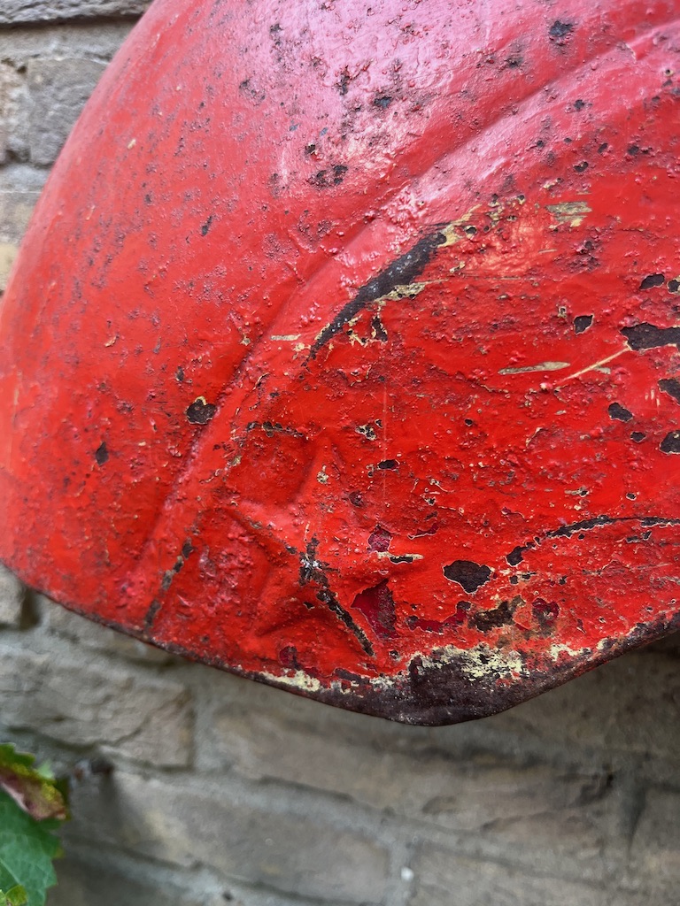 Hele Oude Becak(riksja)spatborden erg decoratief