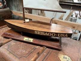 Reclame Display Schoenmerk Sebago zeer uniek