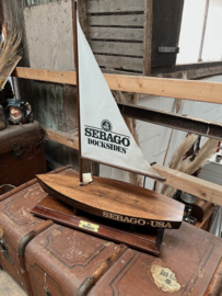 Reclame Display Schoenmerk Sebago zeer uniek