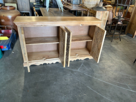 Dressoir Houtsnijwerk Ibiza/Boho pracht exemplaar
