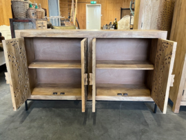 Handgesneden Dressoir, Ibiza/Boho zeer uniek exemplaar Nieuw