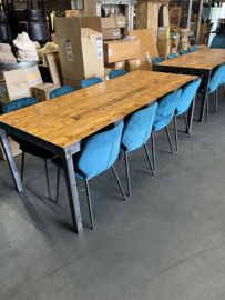 Stoelen Arend, type Iris Velvet Staalblauw