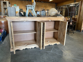 Dressoir Houtsnijwerk Ibiza/Boho pracht exemplaar