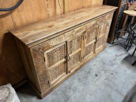 Uniek Nieuw Dressoir IBiza/Boho met de hand uitgesneden