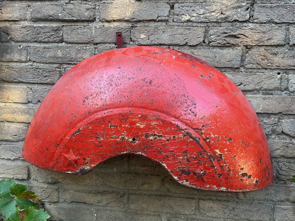 Hele Oude Becak(riksja)spatborden erg decoratief