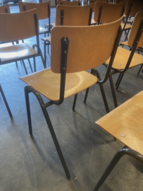 Vintage Schoolstoelen Jaren 60 Goede Conditie