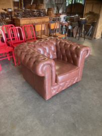 Engelse Rochester Chesterfield Fauteuil