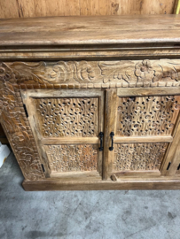 Uniek Nieuw Dressoir IBiza/Boho met de hand uitgesneden