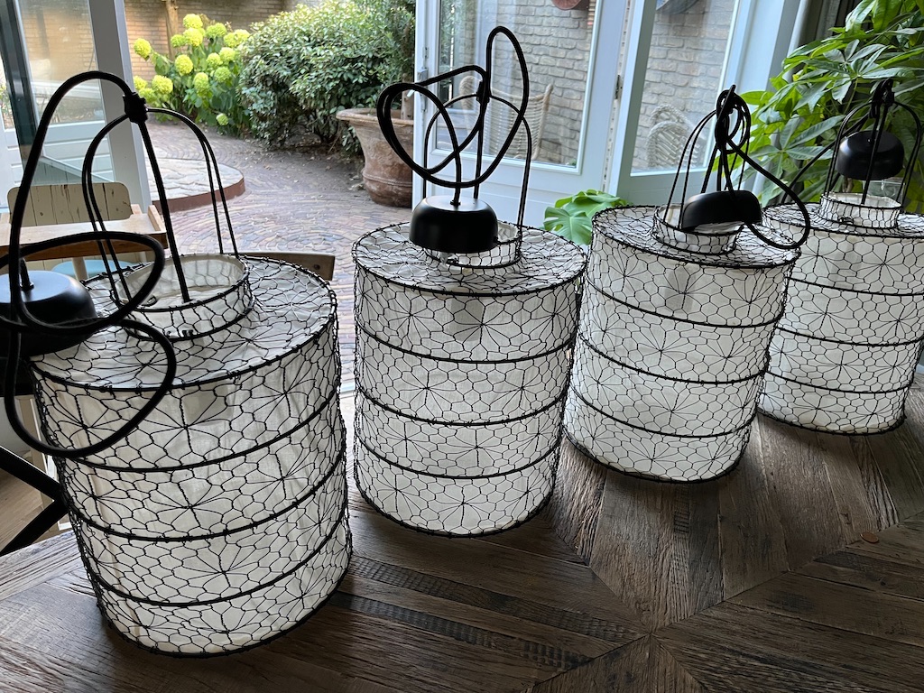 Nieuwe Ibiza/Boho lampen zeer unieke exemplaren