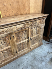 Uniek Nieuw Dressoir IBiza/Boho met de hand uitgesneden
