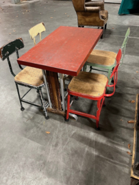 Unieke Cafetafel  afkomstig uit Oud Belgisch Cafe