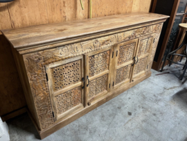 Uniek Nieuw Dressoir IBiza/Boho met de hand uitgesneden