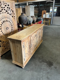 Uniek Nieuw Dressoir IBiza/Boho met de hand uitgesneden