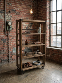 Riviera Maison Old Mill Display Cabinet High