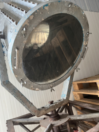 Zeer grote Industriele Lamp/Zoeklicht op Metalen Onderstel