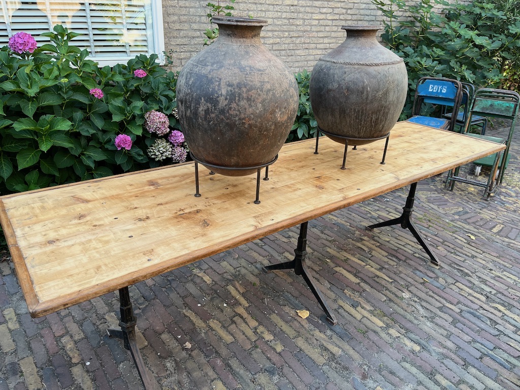 Unieke Antieke Wijn Kruiken afkomstig uit India