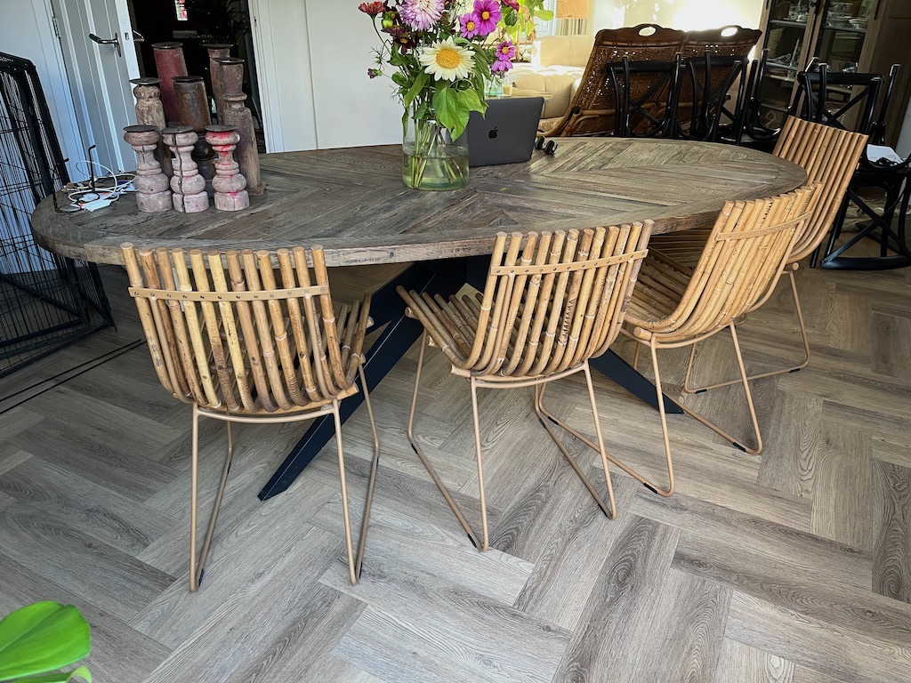 Hele Mooie Nieuwe Design Bamboe Stoelen Ibiza/Boho