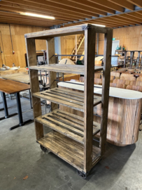 Riviera Maison Old Mill Display Cabinet High