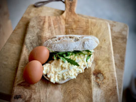 Homemade Eiersalade