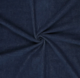 Cotton corduroy denimlook indigo