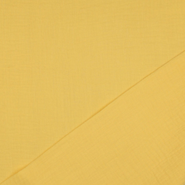 Double gauze soft yellow