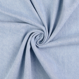 Denim raw vintage cotton light blue