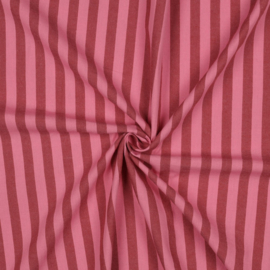 Cotton yarn dyed pink stripes