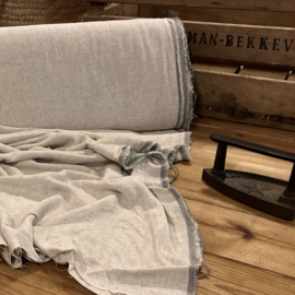 Linnen viscose blend natural grain