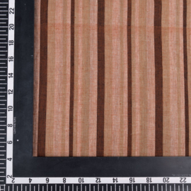 Indian handloom cotton Brown + Dusty pink
