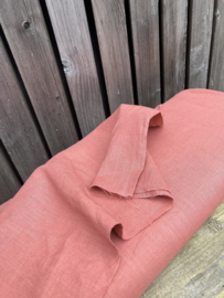 Clay pink 165 lightweight linen